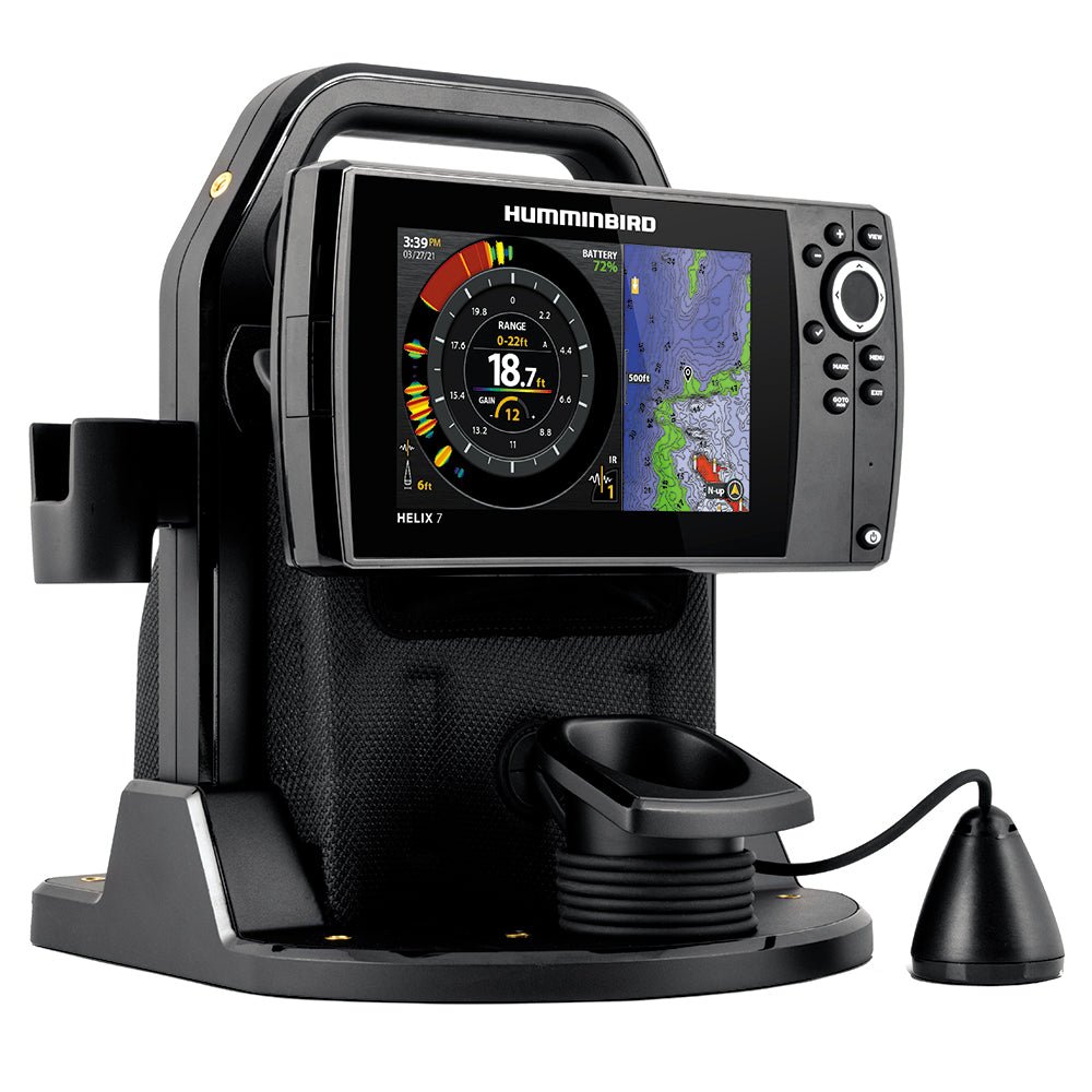 Humminbird ICE HELIX 7 CHIRP GPS G4 All Season w/o Battery [411760-1NB], Ice Flashers, Humminbird, at Festive Water Paddlesports
