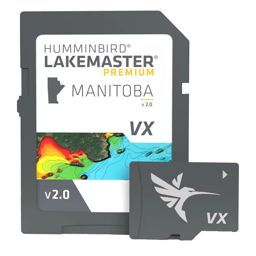 Humminbird LakeMaster VX Premium Manitoba V2.0 [602019 - 2], Humminbird, Humminbird, , , at Festive Water Paddlesports