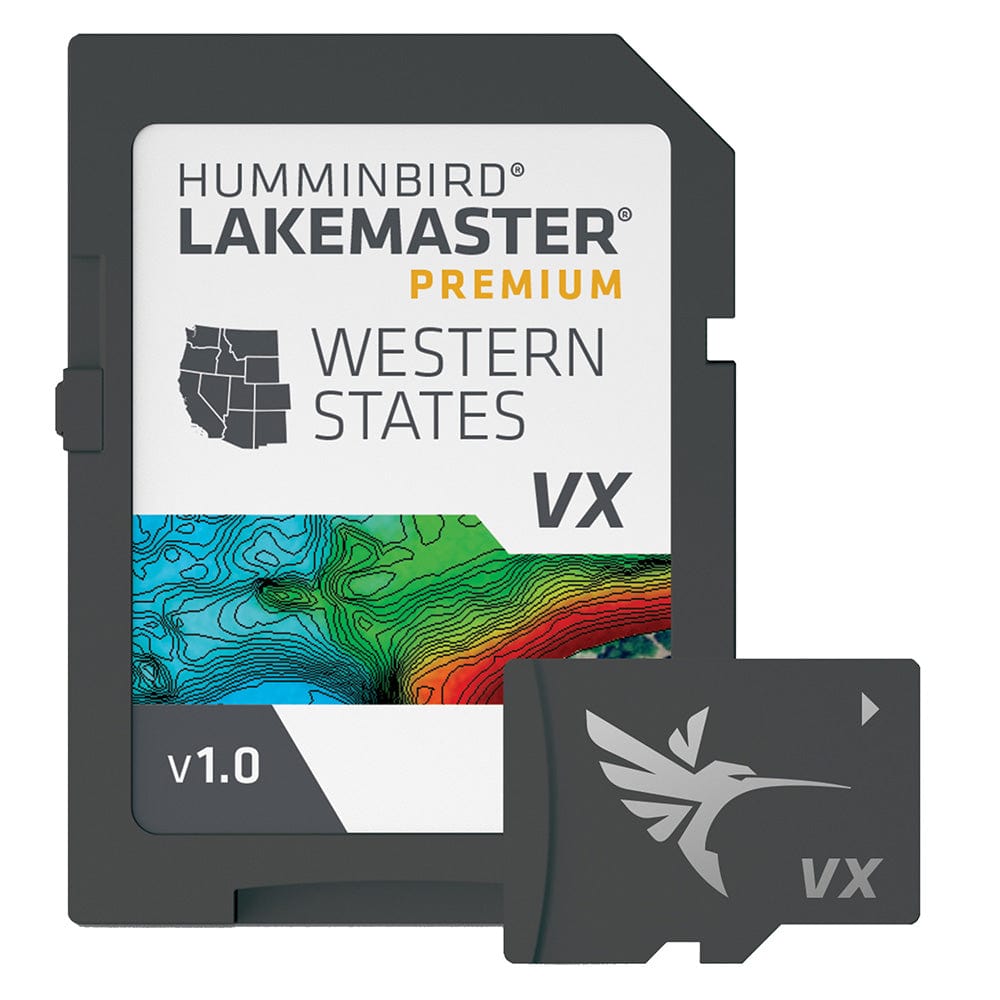 Humminbird LakeMaster VX Premium - Western States [602009 - 1], Humminbird, Humminbird, , , at Festive Water Paddlesports