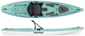Hurricane Osprey 120 Kayak, Recreational Kayak, Hurricane, Mint Green at Festive Water Paddlesports