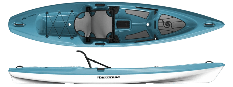 Hurricane Osprey 120 Kayak, Recreational Kayak, Hurricane, Slate at Festive Water Paddlesports