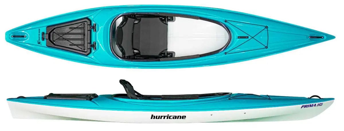 Hurricane Prima Sport Kayak, Recreational Kayak, Hurricane, Aqua, 125, at Festive Water Paddlesports