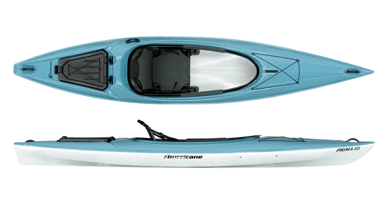 Hurricane Prima Sport Kayak, Recreational Kayak, Hurricane, Slate Blue / 125, 125, at Festive Water Paddlesports