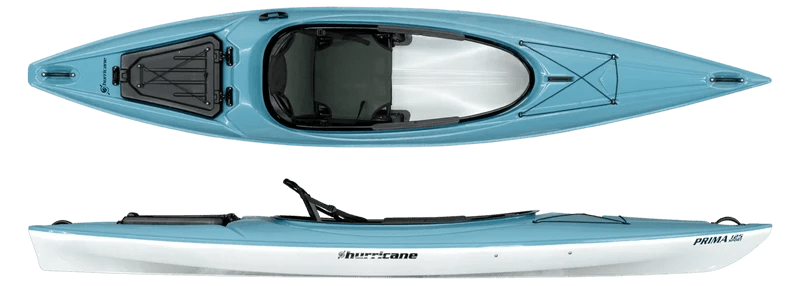 Hurricane Prima Sport Kayak, Recreational Kayak, Hurricane, Slate Blue 125 at Festive Water Paddlesports