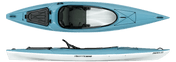 Hurricane Prima Sport Kayak, Recreational Kayak, Hurricane, Slate Blue 125 at Festive Water Paddlesports