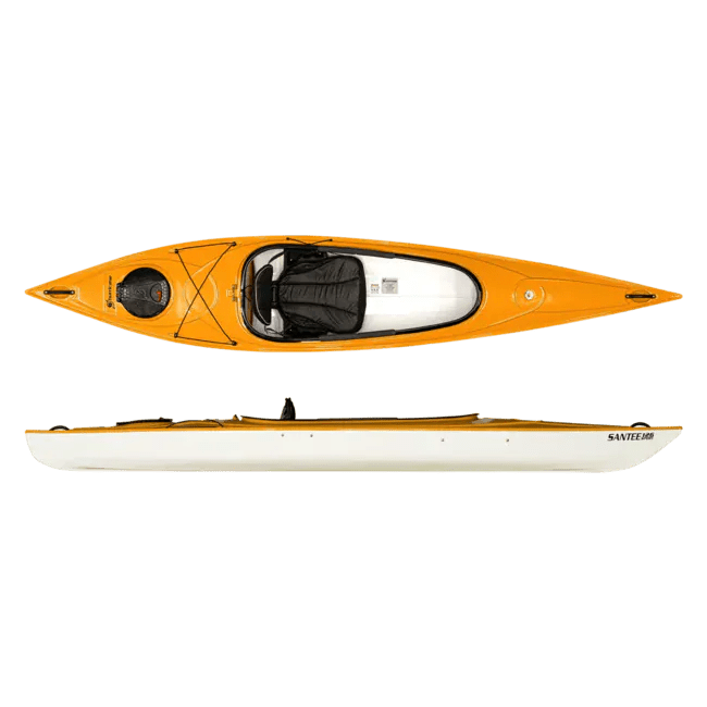 Hurricane Santee 126 Sport Kayak, Recreational Kayak, Hurricane, Mango, , at Festive Water Paddlesports