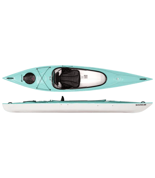 Hurricane Santee 126 Sport Kayak, Recreational Kayak, Hurricane, Mint Green, , at Festive Water Paddlesports