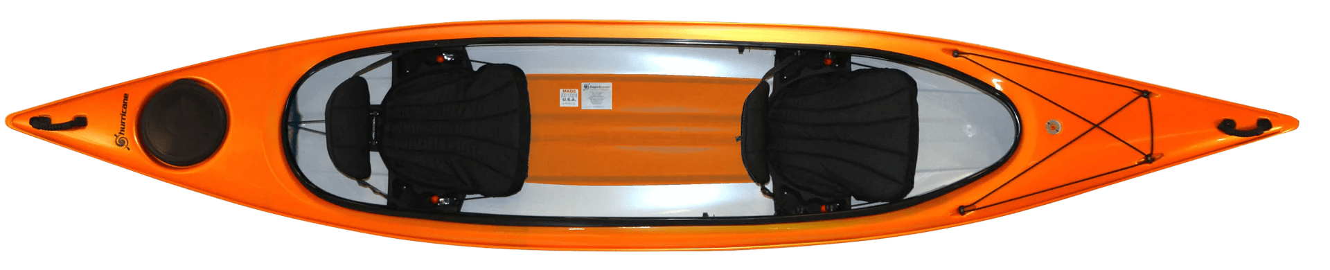 Hurricane Santee 140 Tandem Kayak, , Hurricane, Mango, , at Festive Water Paddlesports