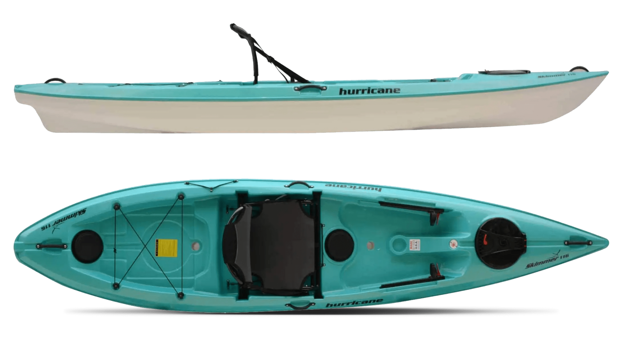 Hurricane Skimmer 116 First Class Kayak, Recreational Kayak, Hurricane, Aqua, , at Festive Water Paddlesports