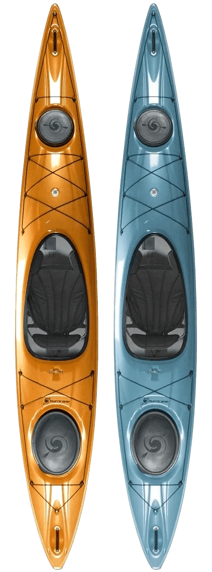 Hurricane Sojourn 146 Touring Kayak with Rudder, Touring Kayak, Hurricane, Mango, , at Festive Water Paddlesports