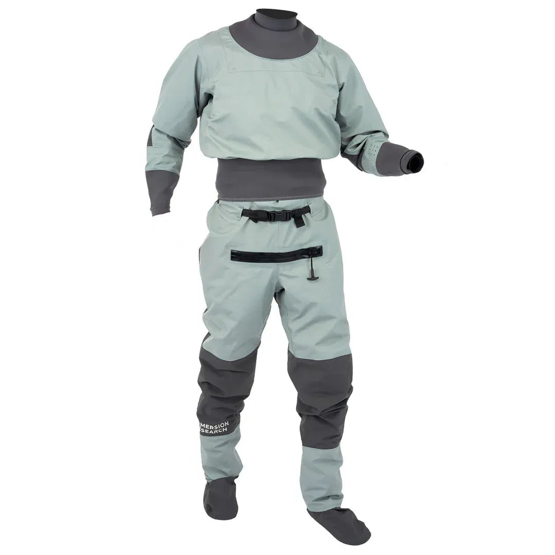 Immersion Research 7Figure Men's Dry Suit, Dry Suit, Immersion Research, Lichen, S, at Festive Water Paddlesports
