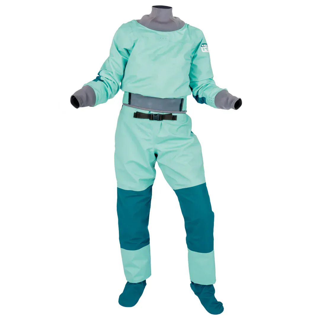 Immersion Research Women's Aphrodite Dry Suit, Dry Suit, Immersion Research, Deep Jade, S, at Festive Water Paddlesports