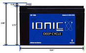 Ionic Lithium 12V 12Ah Lithium Battery with Bluetooth, Battery, Ionic Lithium, at Festive Water Paddlesports