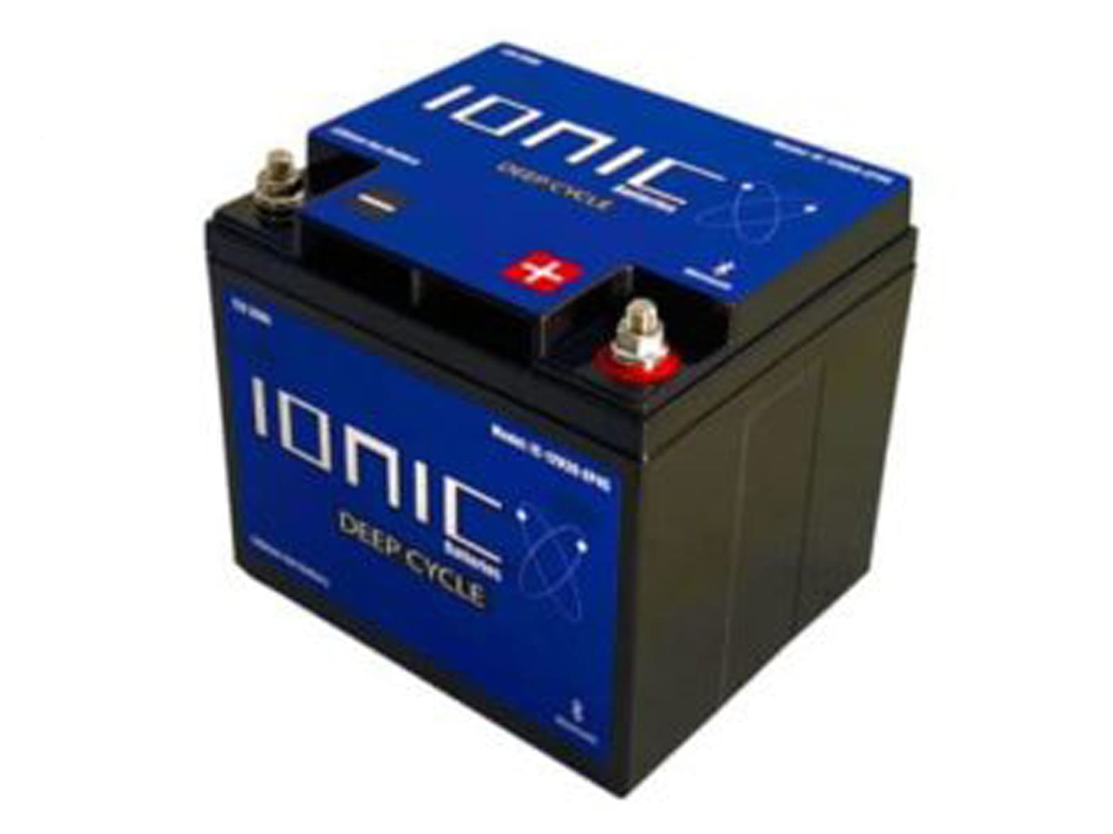 Ionic Lithium 12V 30Ah | LiFePO4 Deep Cycle Battery + Bluetooth, Battery, Ionic Lithium, , , at Festive Water Paddlesports