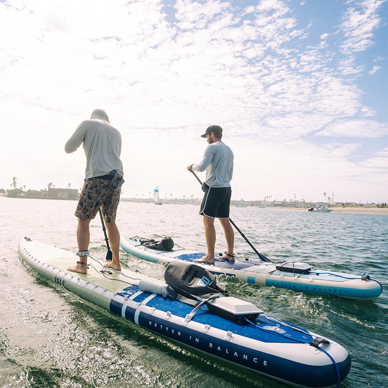 ISLE/Bixpy K - 1 Outboard Kit - US Fin Adapter Bundle, , bixpyusa, at Festive Water Paddlesports