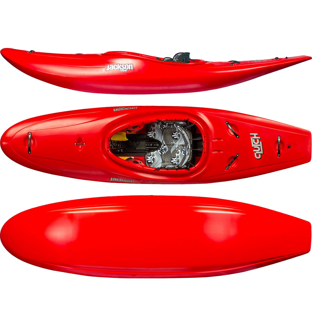 Jackson Clutch Whitewater Kayak, Whitewater Kayak, Jackson Kayak, Red, , at Festive Water Paddlesports