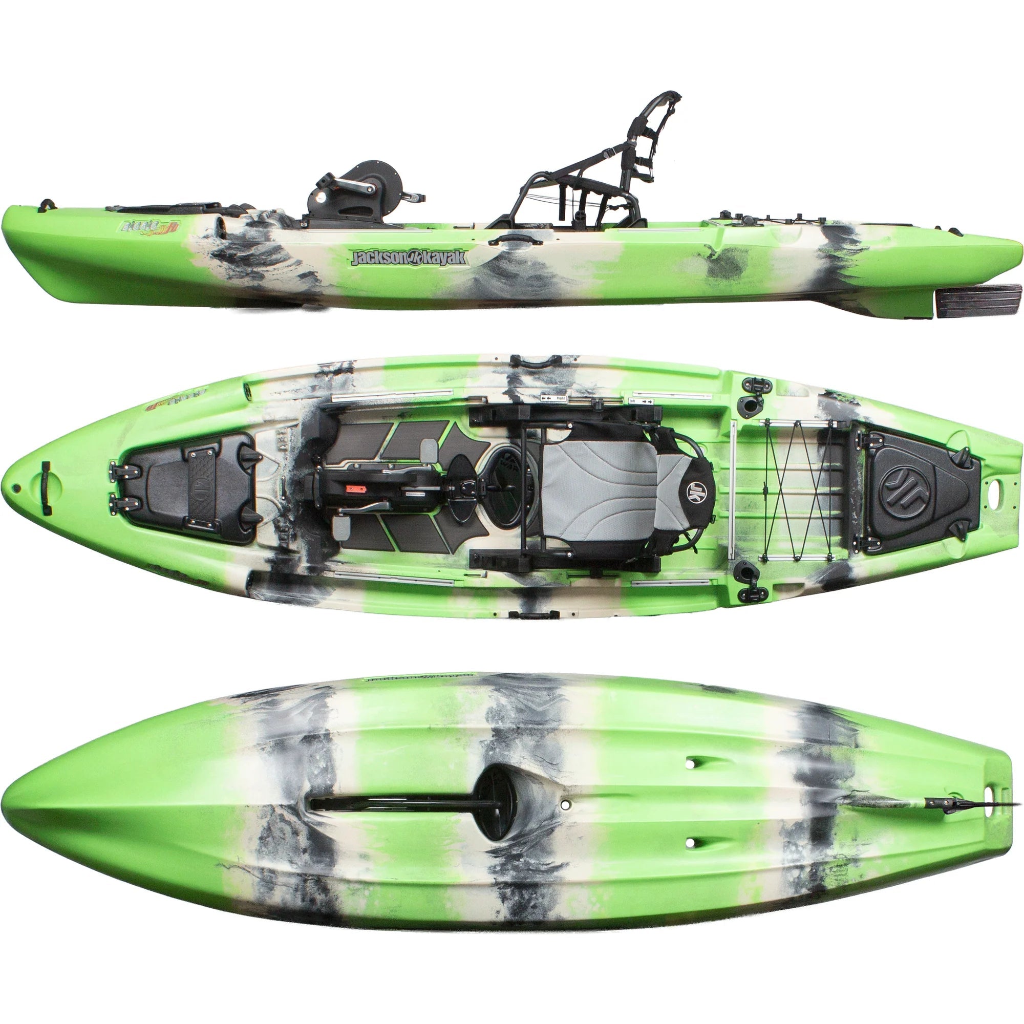 Jackson Kayak Big Rig FD Fishing Kayak, Fishing Kayak, Jackson Kayak, Cypress at Festive Water Paddlesports