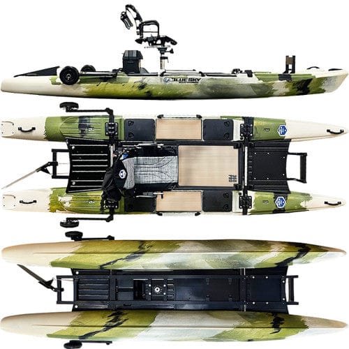 Jackson Kayak BSB 360 Angler 2026 Fishing Kayak, Fishing Kayak, Jackson Kayak, Forest, , at Festive Water Paddlesports