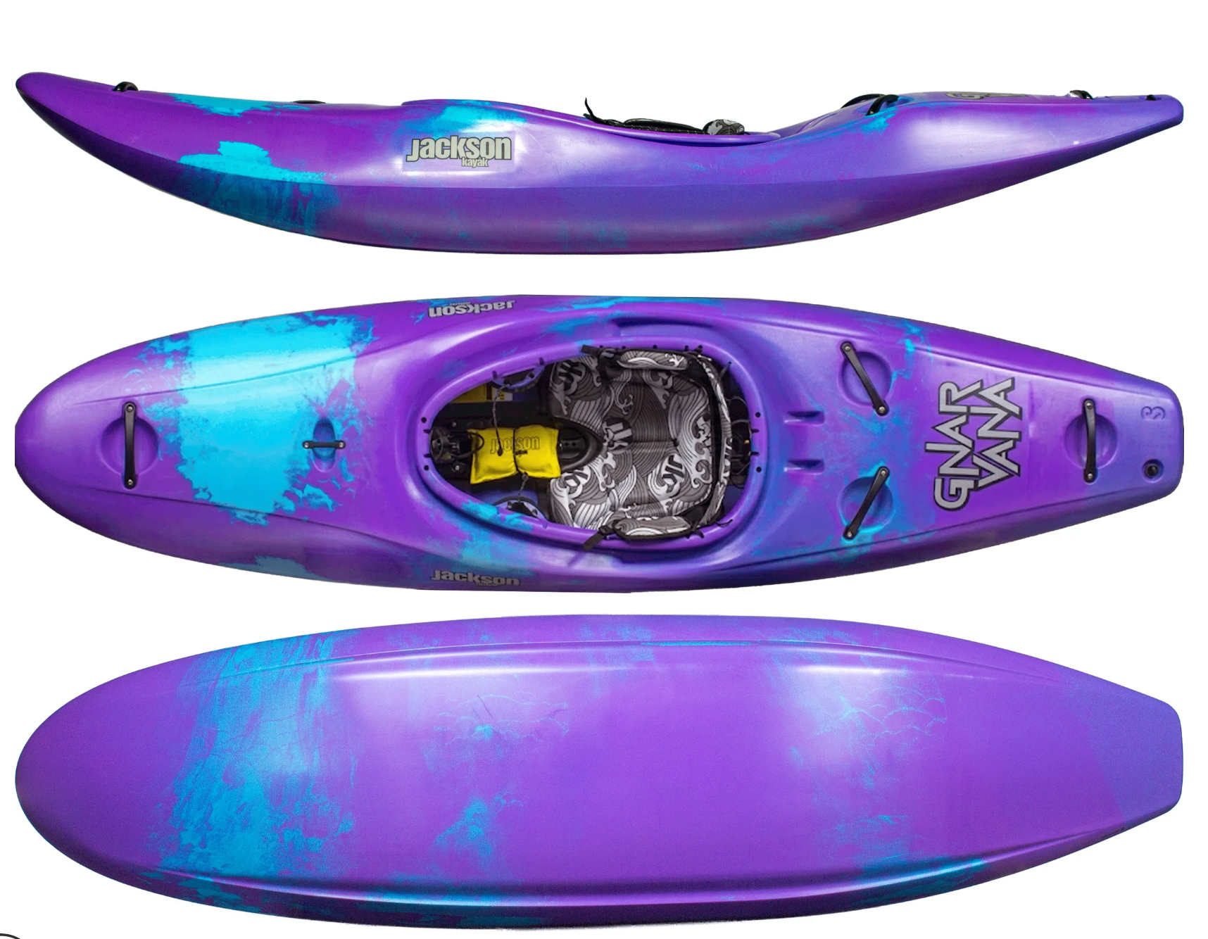 Jackson Kayak Gnarvana Whitewater Kayak, Whitewater Kayak, Jackson Kayak, Smashberry Small at Festive Water Paddlesports