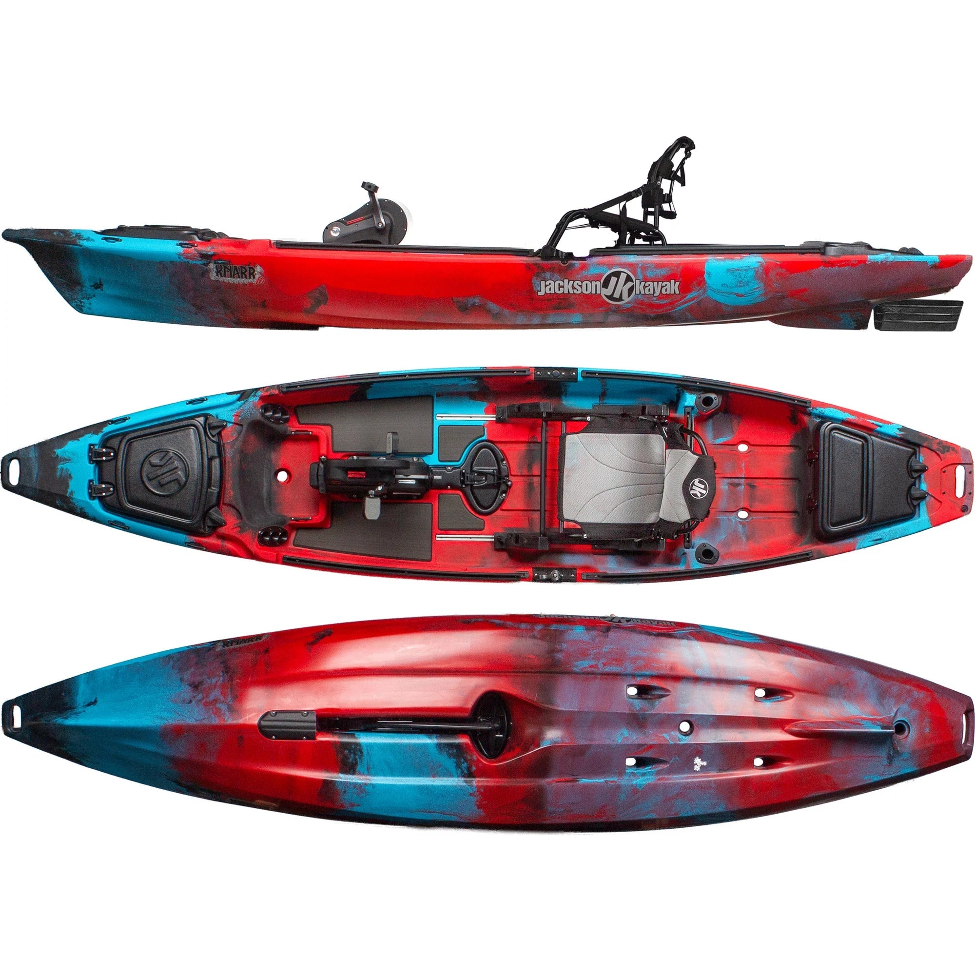 Jackson Kayak Knarr FD Fishing Kayak, Fishing Kayak, Jackson Kayak, Spitfire at Festive Water Paddlesports