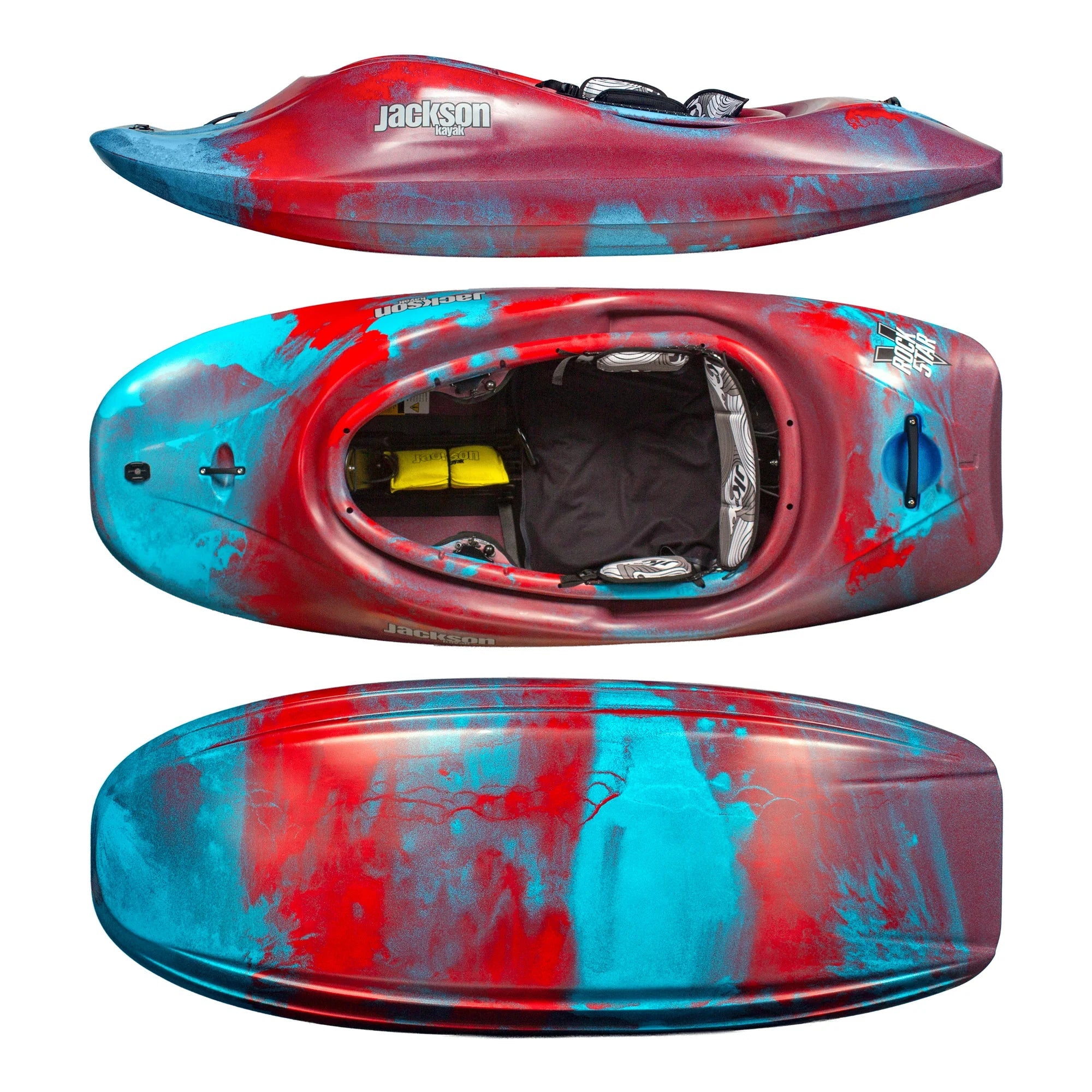Jackson Kayak Rockstar V Playboat Whitewater Kayak, Whitewater Kayak, Jackson Kayak, Small Matrix at Festive Water Paddlesports