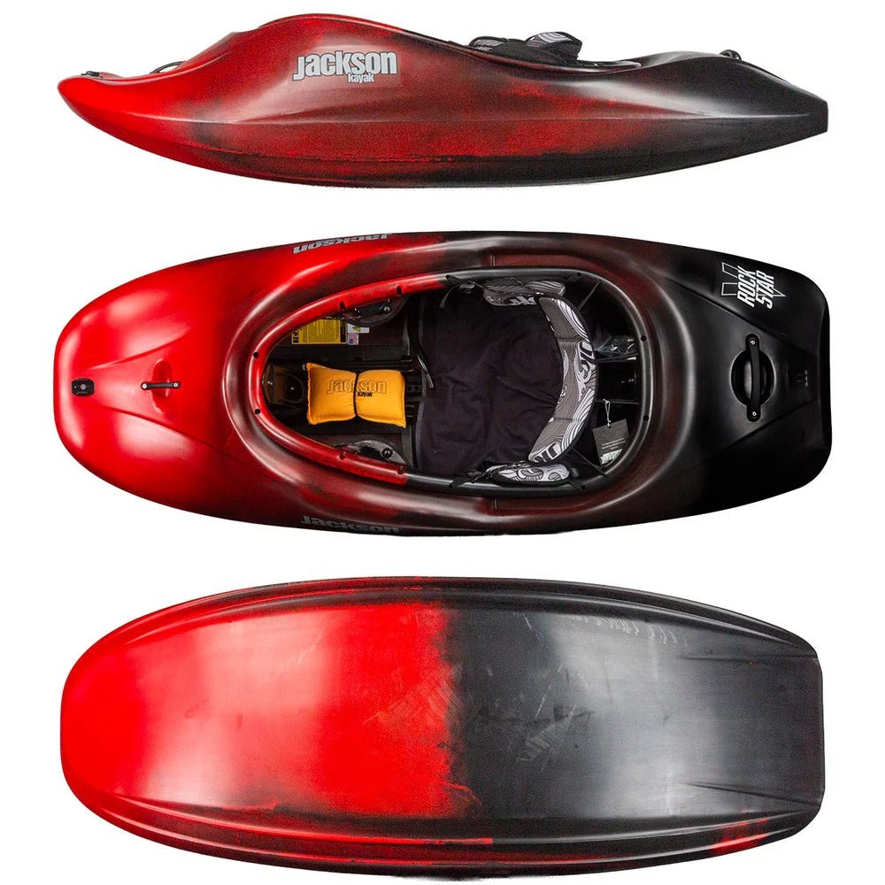 Jackson Kayak Rockstar V Playboat Whitewater Kayak, Whitewater Kayak, Jackson Kayak, Small Venom at Festive Water Paddlesports