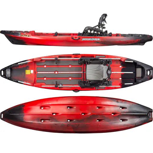 Jackson Kayak YuPIK 2026 Fishing Kayak, Fishing Kayak, Jackson Kayak, Black Widow, , at Festive Water Paddlesports