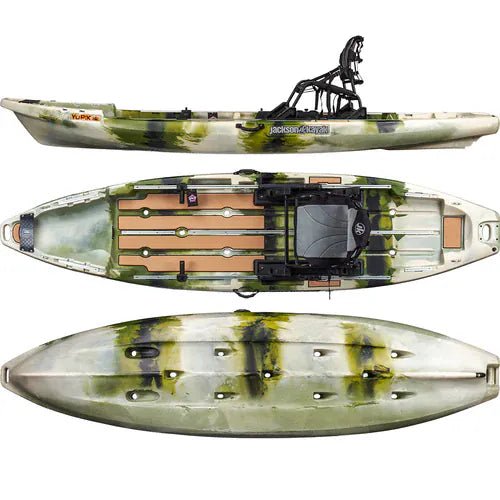 Jackson Kayak YuPIK 2026 Fishing Kayak, Fishing Kayak, Jackson Kayak, Forest, , at Festive Water Paddlesports