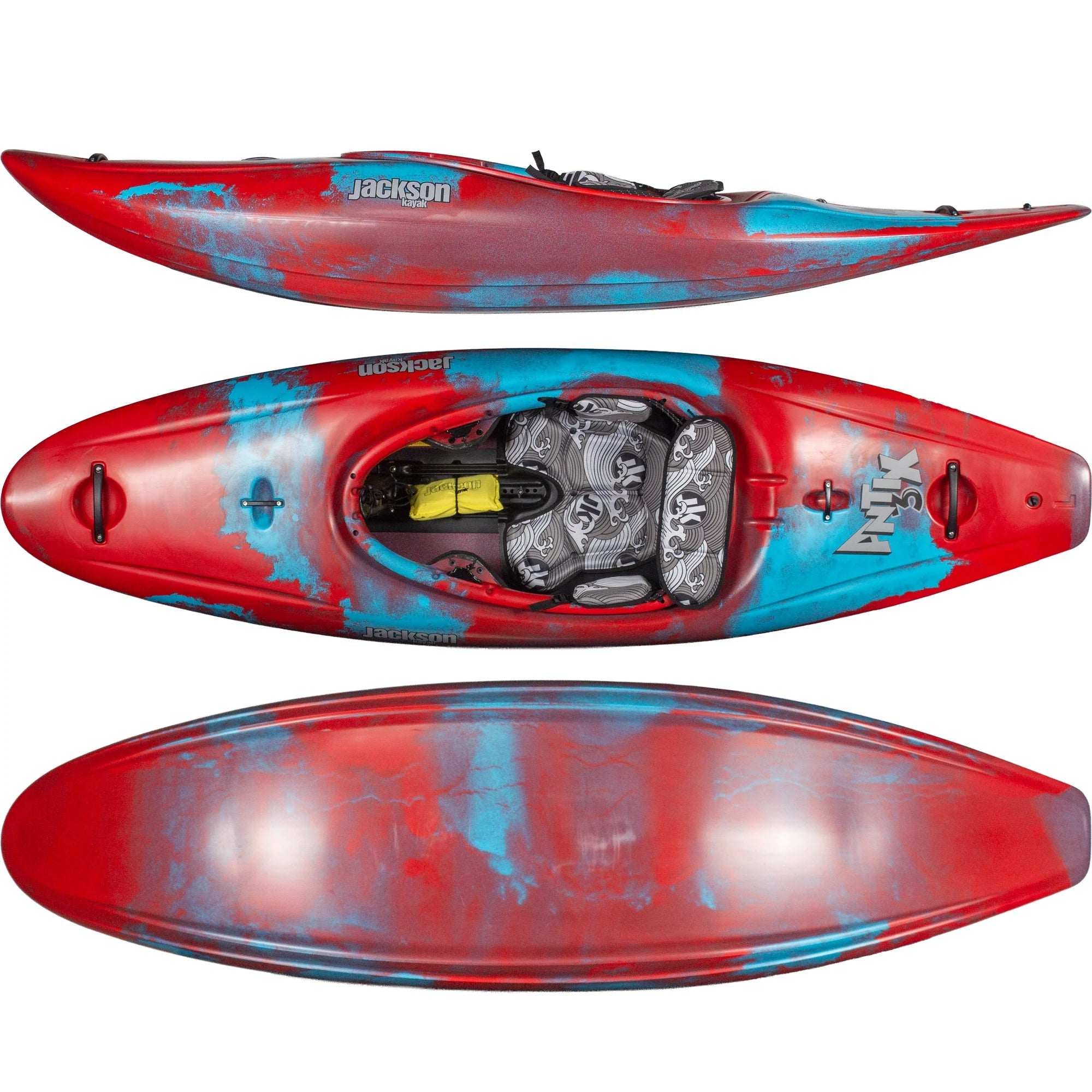 Jackson Kayaks Antix 3.0 Whitewater Kayak, Whitewater Kayak, Jackson Kayak, Matrix Small at Festive Water Paddlesports