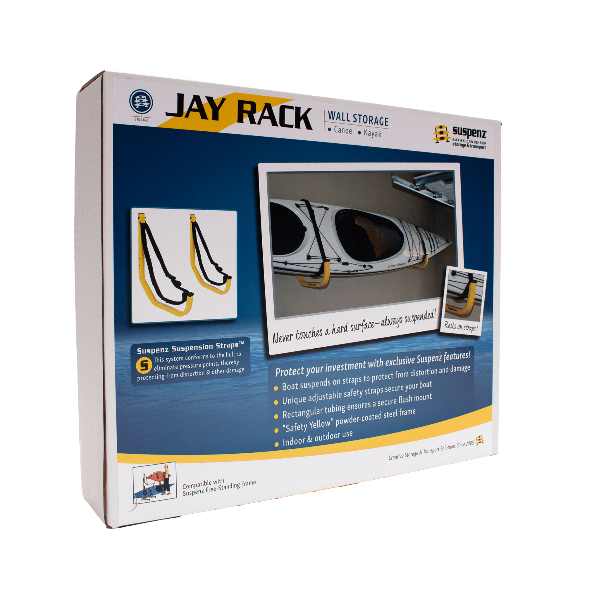 JAY Rack, Wall Storage, Suspenz, at Festive Water Paddlesports