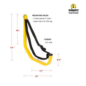 JAY Rack, Wall Storage, Suspenz, at Festive Water Paddlesports