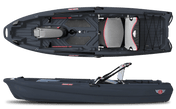 Jonny Boats Bass 100, Fishing Kayak, FeelFree, Charcoal, , at Festive Water Paddlesports
