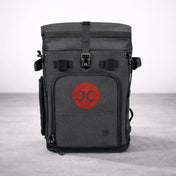 JustinCASE Convertible Cooler Backpack, Bag, JustinCASE, Limited Edition "Georgia" / Dark Gray & Red at Festive Water Paddlesports