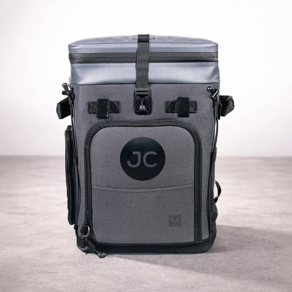 JustinCASE Convertible Cooler Backpack, Bag, JustinCASE, Midnight Mood at Festive Water Paddlesports