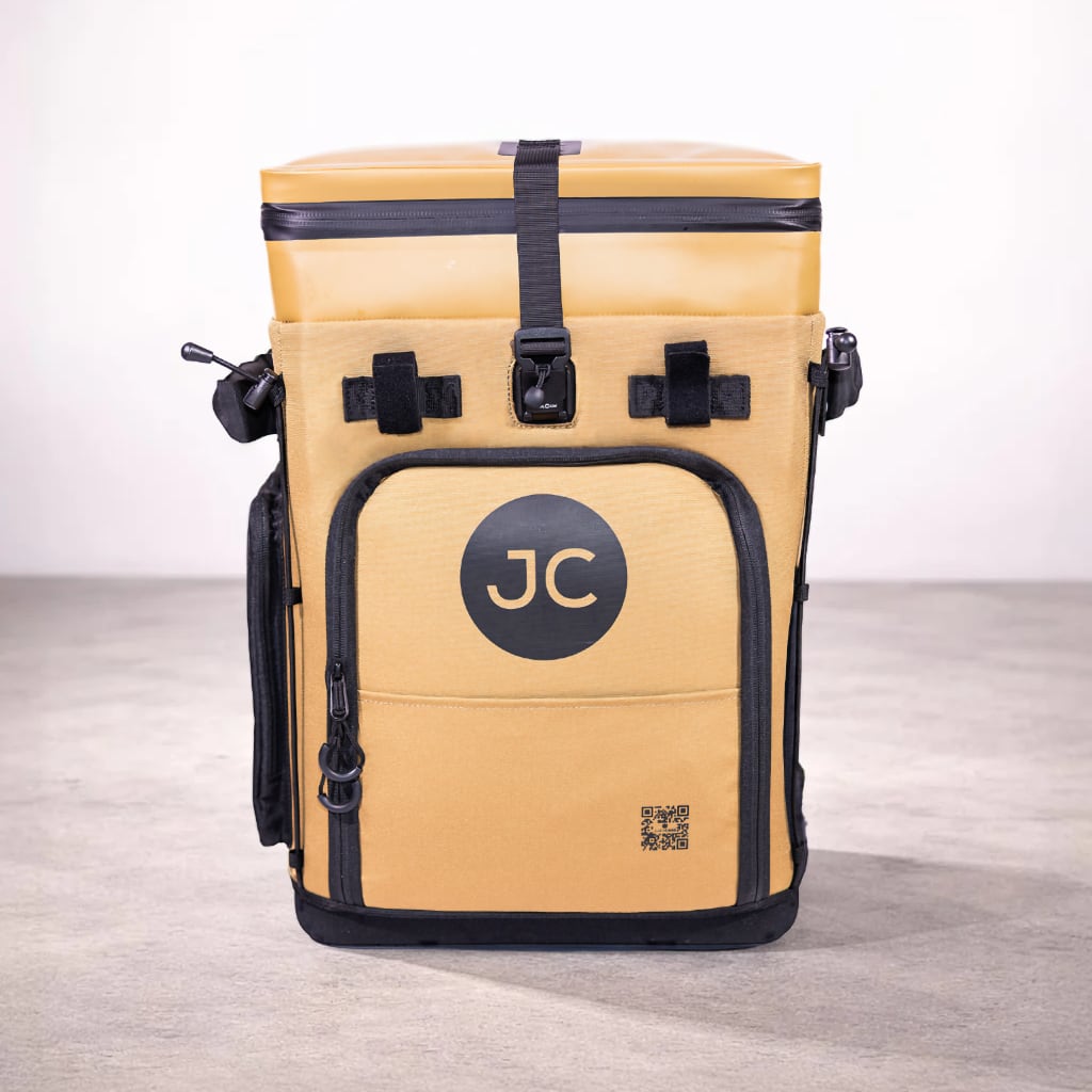 JustinCASE Convertible Cooler Backpack, Bag, JustinCASE, Sandstorm at Festive Water Paddlesports