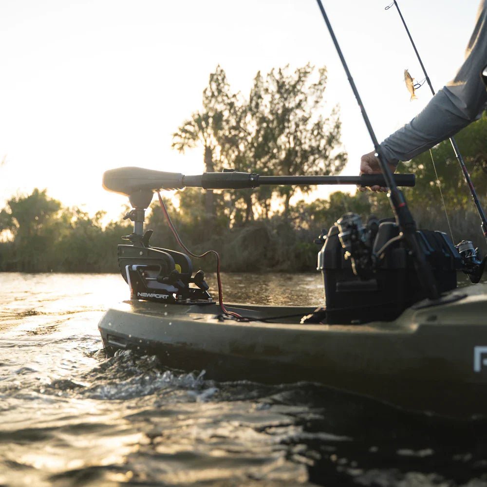 Kayak Series Trolling Motor, Trolling Motor, Newport Wholesale, 36lb at Festive Water Paddlesports