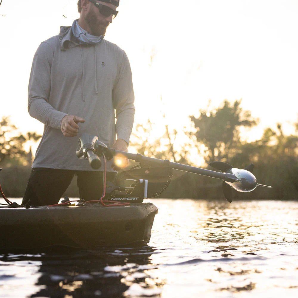 Kayak Series Trolling Motor, Trolling Motor, Newport Wholesale, 36lb at Festive Water Paddlesports