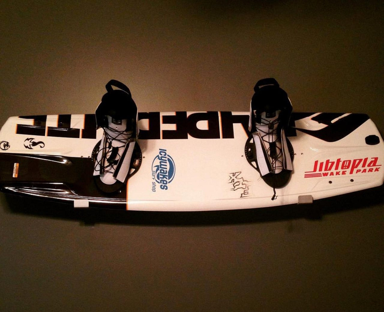 Kerr Minimalist Wakeboard Display Rack | Holds 30 lbs, Wall Mounted, StoreYourBoard, , , at Festive Water Paddlesports