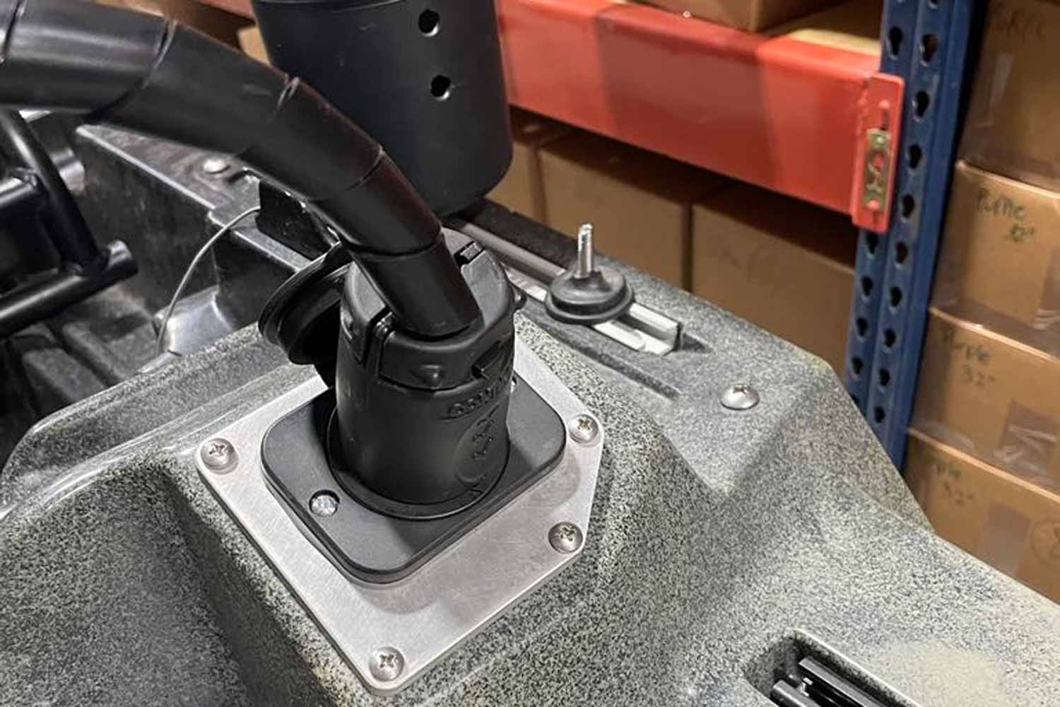 Ketch Electrical Accessories Mounting Plate for Bonafide PWR 129, Kayak Rigging, Ketch Products, , , at Festive Water Paddlesports