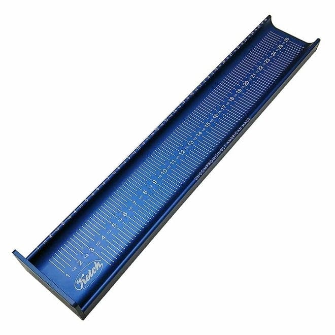 Ketch X 26" Measuring Board, Measuring Board, Ketch Products, Blue, , at Festive Water Paddlesports