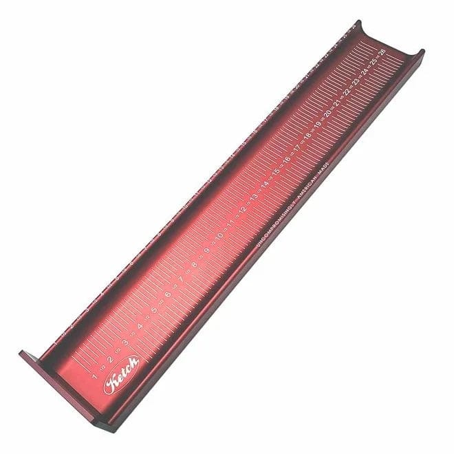 Ketch X 26" Measuring Board, Measuring Board, Ketch Products, Candy Apple Red, , at Festive Water Paddlesports