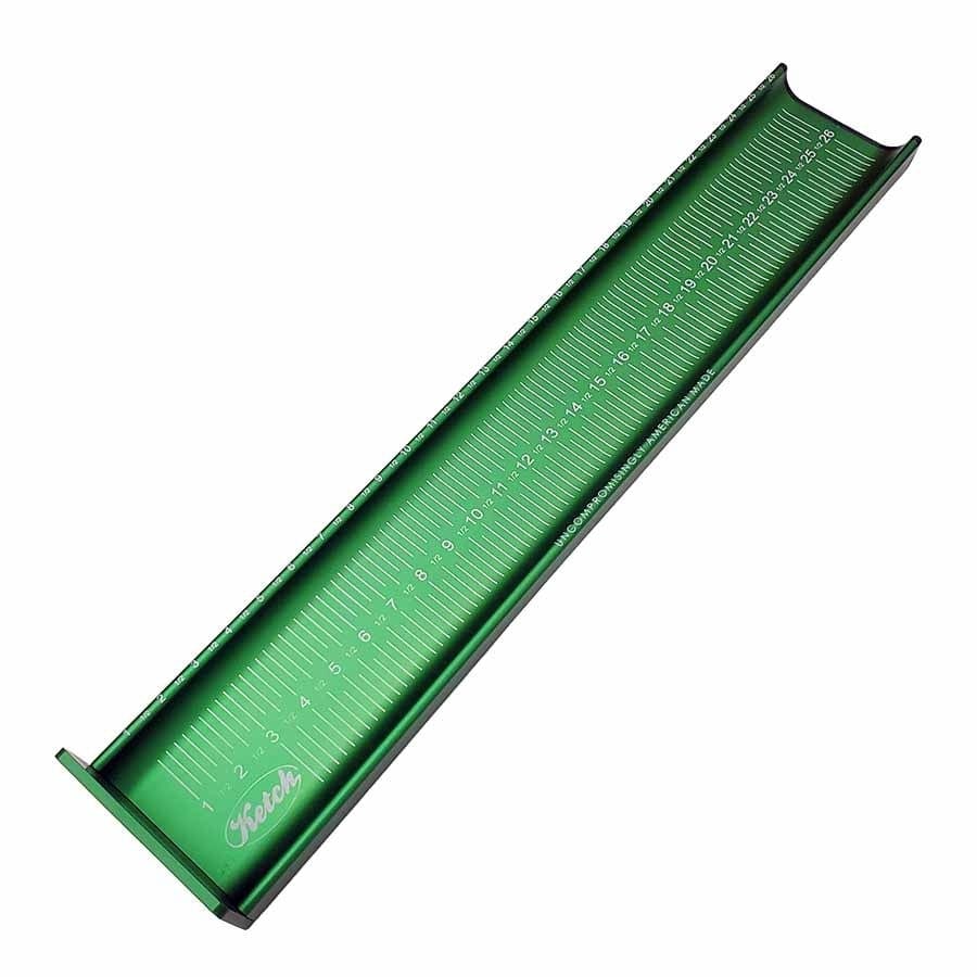 Ketch X 26" Measuring Board, Measuring Board, Ketch Products, Emerald Green, , at Festive Water Paddlesports