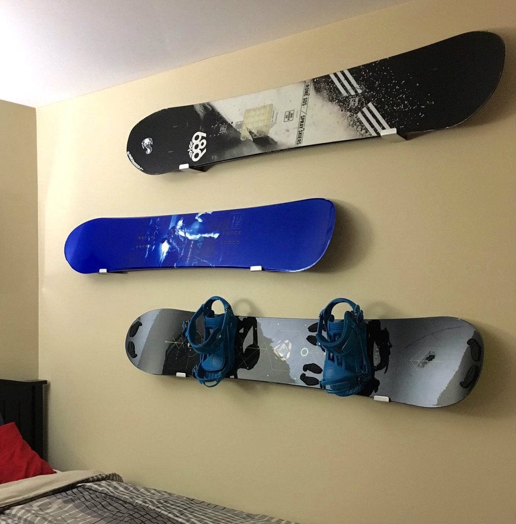 Keystone Minimalist Snowboard Display Rack | Holds 30 lbs | Medium, Wall Mounted, StoreYourBoard, , , at Festive Water Paddlesports