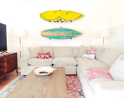 Kirra Minimalist Surfboard Display Rack | Holds 30 lbs, Wall Mounted, StoreYourBoard, , , at Festive Water Paddlesports