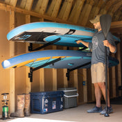 Kona SUP & Surfboard Storage | Indoor Adjustable Rack | 2 Level, Wall Mounted, StoreYourBoard, , , at Festive Water Paddlesports