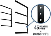 Kona SUP & Surfboard Storage | Indoor Adjustable Rack | 4 Level, Wall Mounted, StoreYourBoard, , , at Festive Water Paddlesports