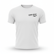 K,orD. CHEST LOGO TEE, tshirts, Kayak, or Die™, white s at Festive Water Paddlesports