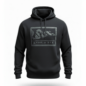 K,orD. HOODIE FULL CHEST, Hoodie, Kayak, or Die™, S at Festive Water Paddlesports