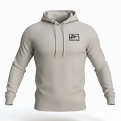 K,orD. HOODIE LEFT CHEST, Hoodie, Kayak, or Die™, Smoke S at Festive Water Paddlesports
