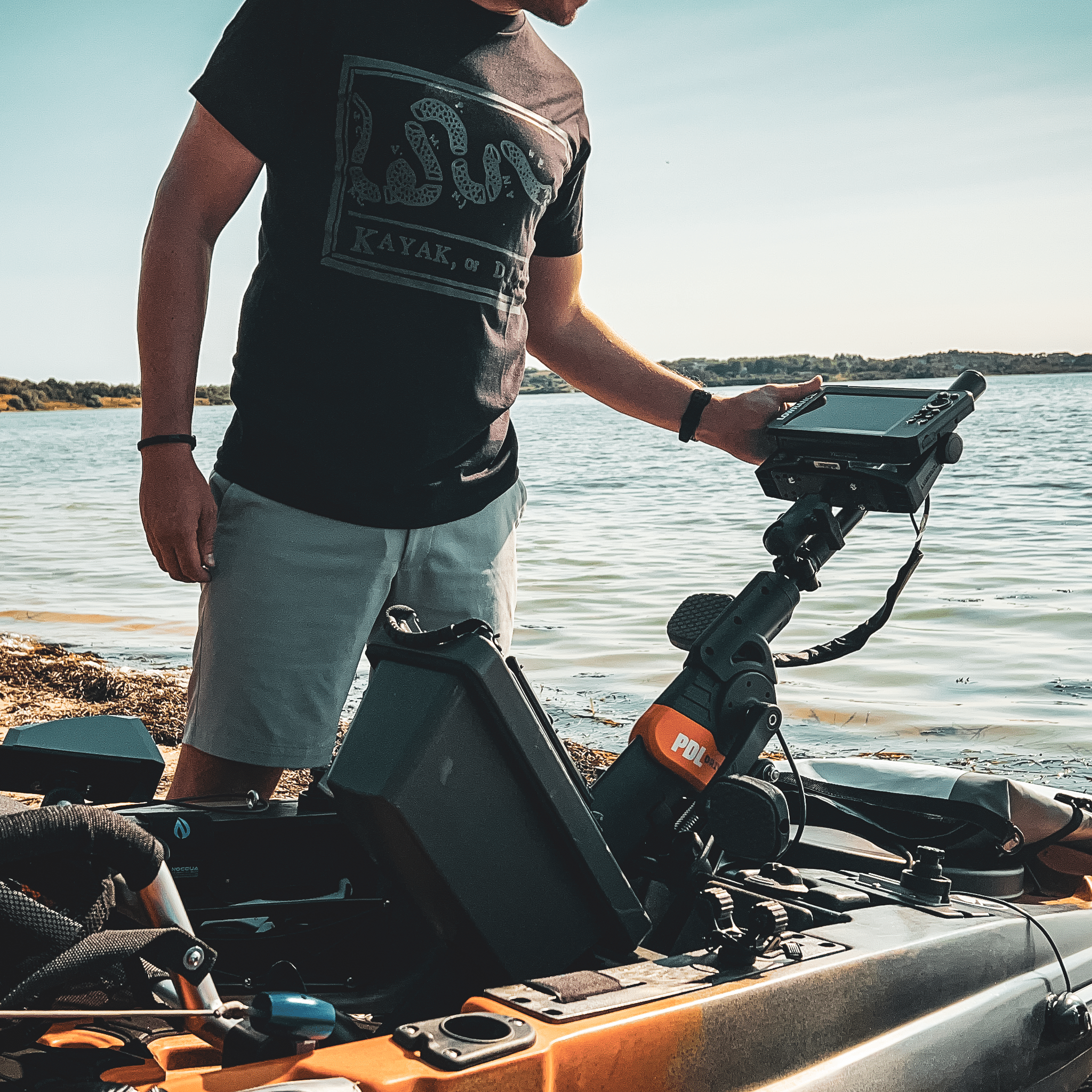 K,orD. LARGE LOGO TEE, , Kayak, or Die™, S at Festive Water Paddlesports